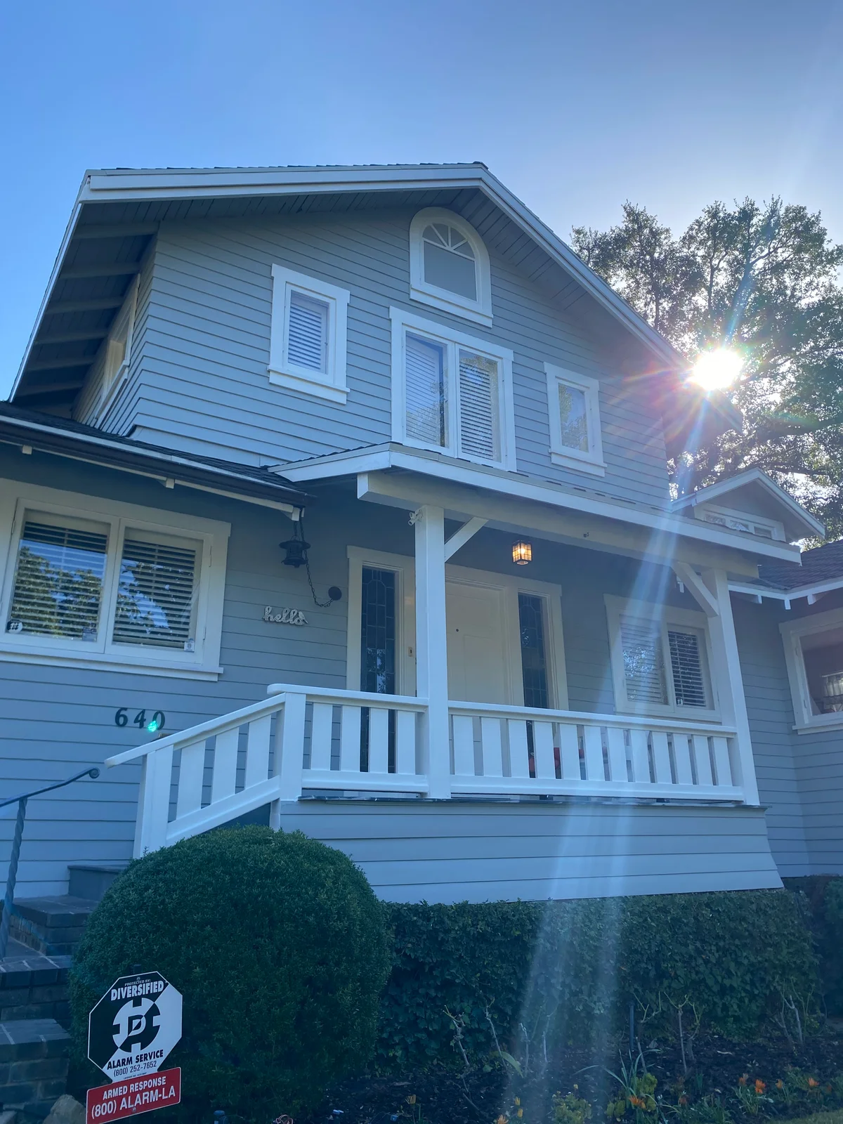 Exterior painting project by Huff Painting Co.